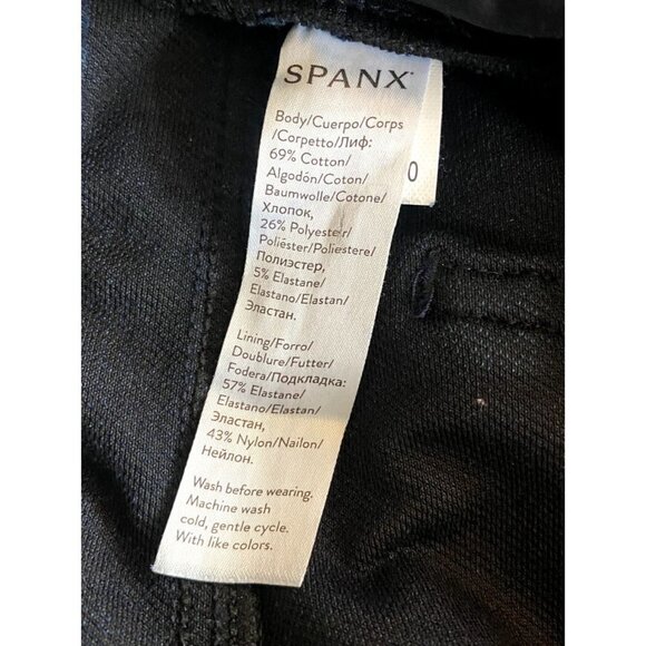 Spanx Jean-ish Ankle High Waisted Size XL Jeans Pull On Leggings - Picture 10 of 12
